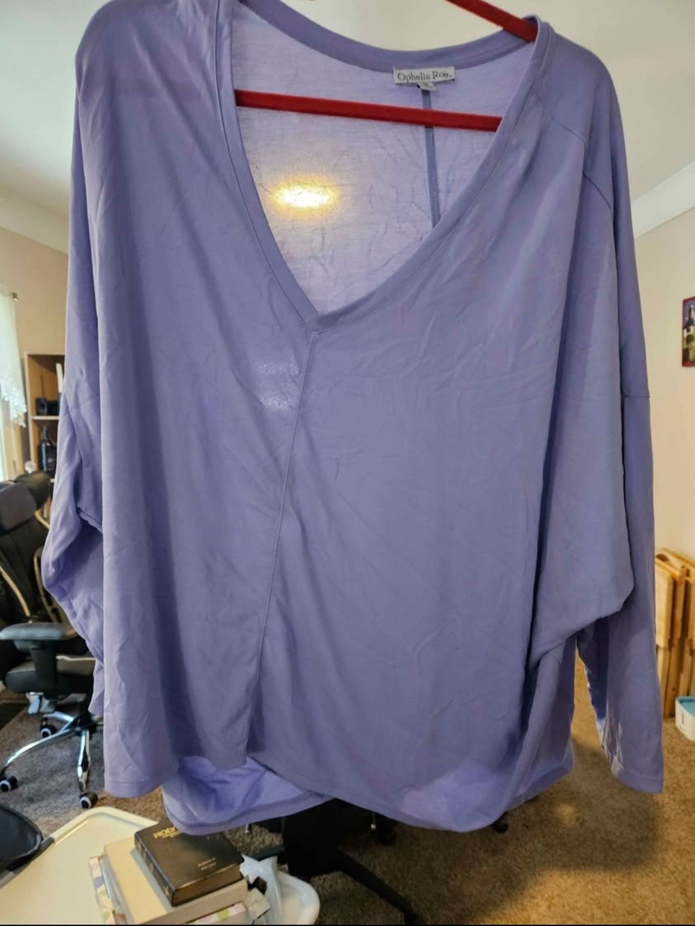 Ophelia Roe long sleeve blouse 3XL